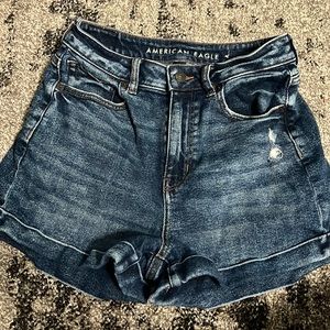 American Eagle Highest Rise Mom Shorts